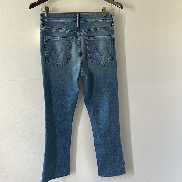 MOTHER The Insider Crop Step Fray Size 28 NWT - Picture 7 of 15